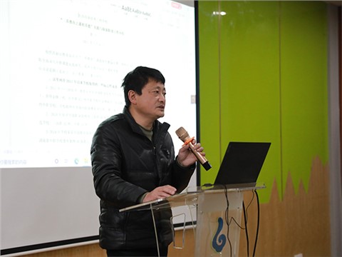 高新工程学校黄立书记主讲《 坚持与创新，全面深入推进中职课程养德建设》